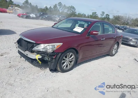 2012 Hyundai Genesis 3.8 z USA, uszkodzony, nr VIN KMHGC4DD6CU176490